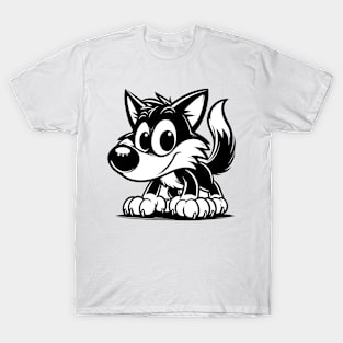 Little Howler: Baby Wolf Design T-Shirt